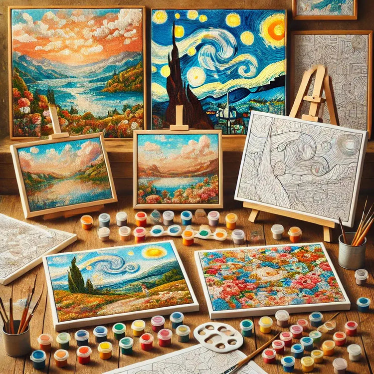 Peinture par Numéros - Kits Complets